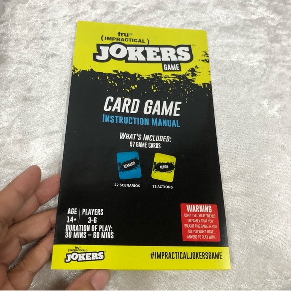 Impractical Jokers card game Tru TV  new open box - Picture 7 of 7